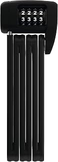 ABUS BORDO LITE 6055C SH Mount Bicycle Key Lock, 33.5 inches (85 cm), Black Dial Type