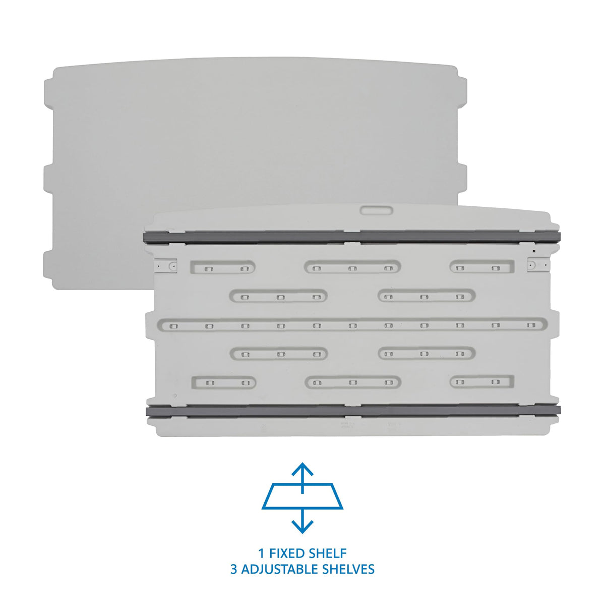 Iceberg Platinum / 36" W x 22" D x 72" H / 1 Storage Cabinets