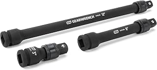 GEARWRENCH 3 Pc. 1/2" Drive Locking Impact Extension Set Includes 3", 6" & 12" - 84951N (Pack of 12)