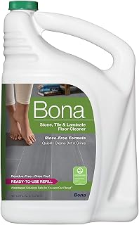Bona Stone, Tile & Laminate Floor Cleaner Refill, 128 oz (Pack of 2 128 Ounce)