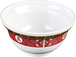 Thunder Group Longevity melamine dinnerware collection 20 oz, 5 3/4" noodle bowl (lid sold separately), comes in dozen
