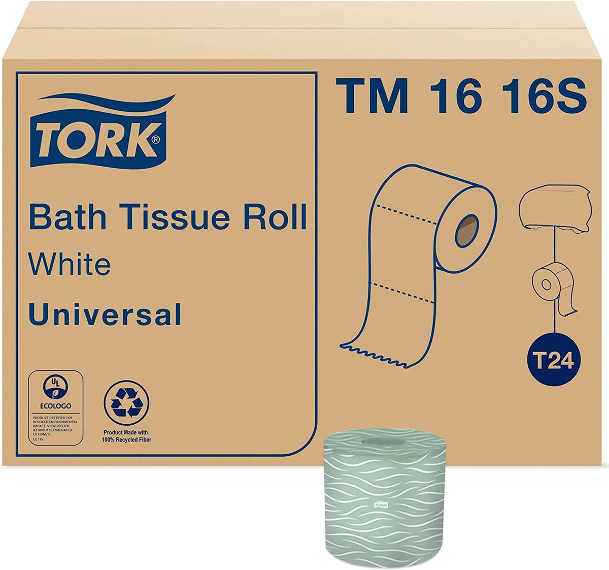 Tork Septic Safe Toilet Paper, 96 Rolls x 500 Sheets , TM1616S