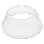 Foodservice Dart DLW662 Clear Lid PET 662 Dome with Ex Lg Hole (Case of 1000) by SOLO – 16 oz, Polyethylene Terephthalate, Clear, Pack of 1000, Model AmazonUs/ZK364
