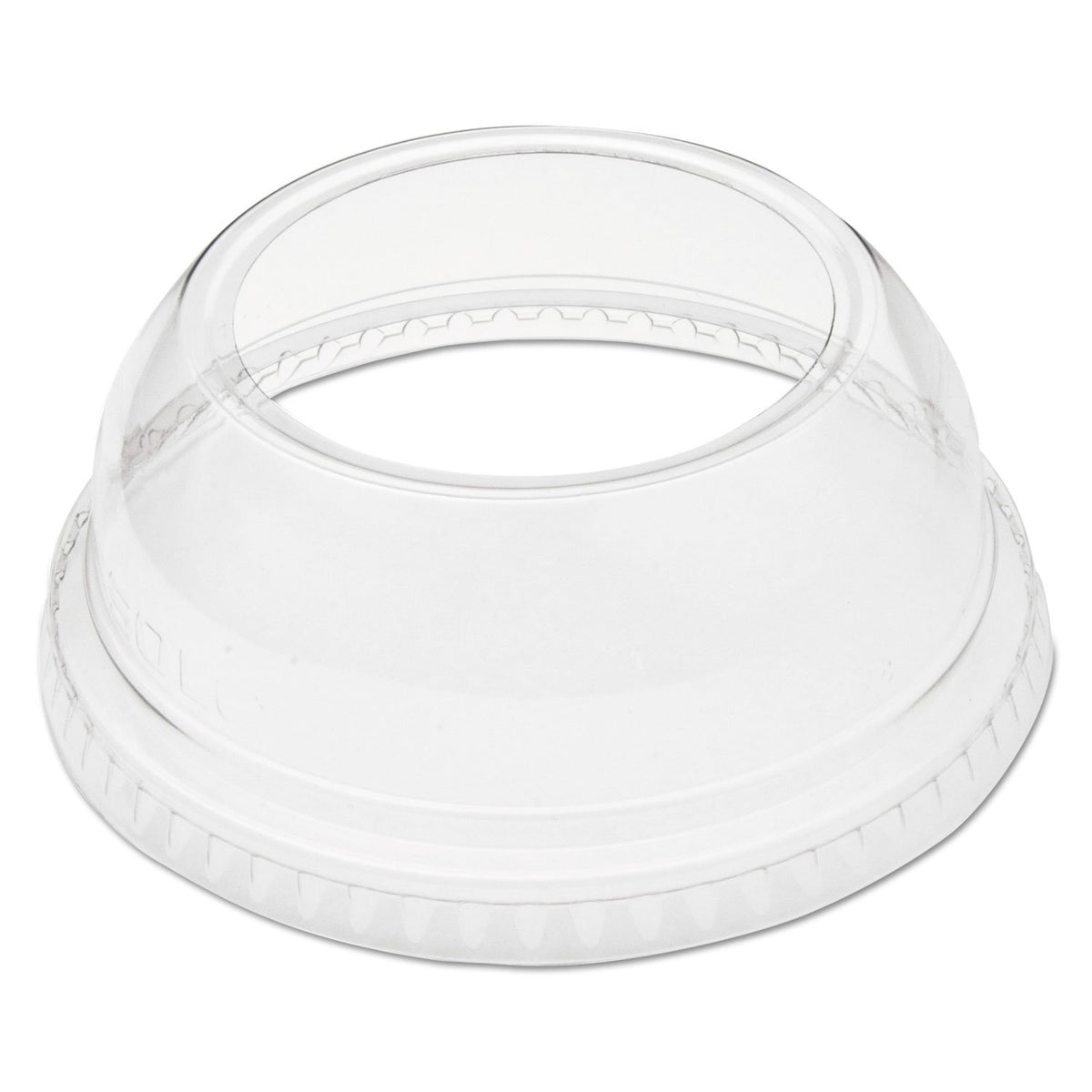 Foodservice Dart DLW662 Clear Lid PET 662 Dome with Ex Lg Hole (Case of 1000) by SOLO – 16 oz, Polyethylene Terephthalate, Clear, Pack of 1000, Model AmazonUs/ZK364