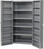 Global Industrial Storage Cabinet, Interior Shelving and Deep Pocket Door