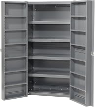 Global Industrial Storage Cabinet, Interior Shelving and Deep Pocket Door