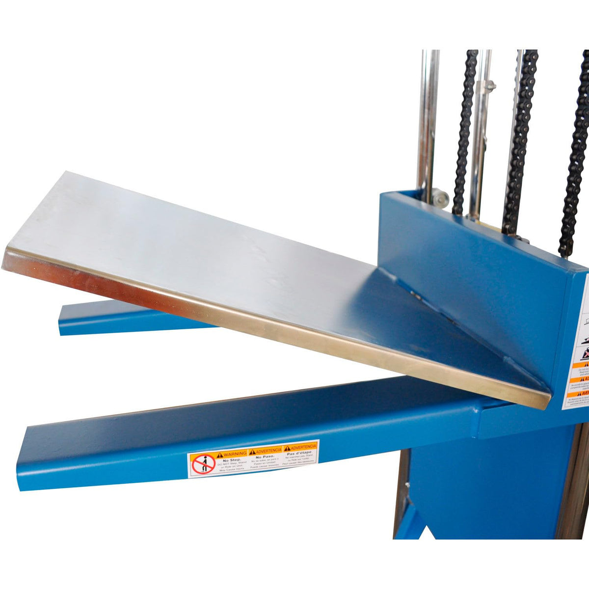 Hydraulic Lift Positioner Truck by Global Industrial – Alloy Steel, Blue, Model 989055