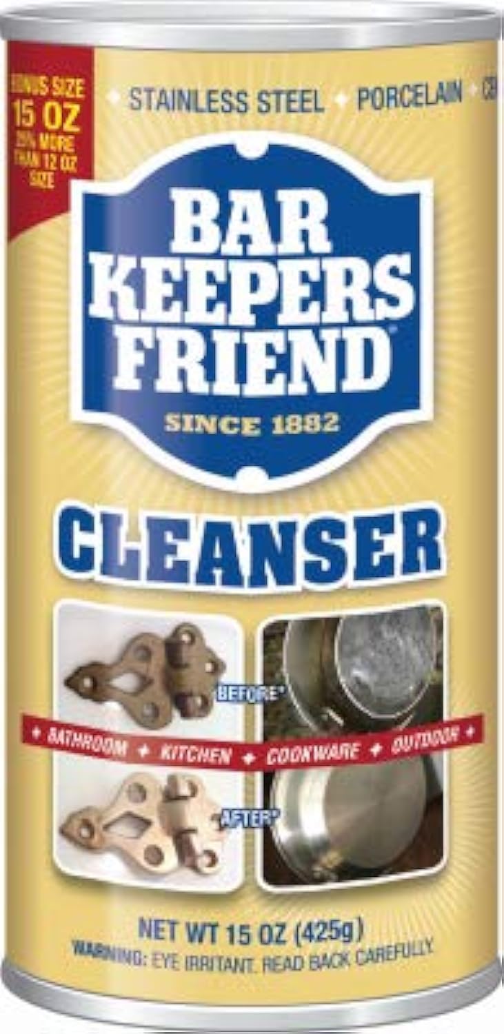 Removes Rust Gold 15 Oz by Bar Keepers Friend – 15 Ounce (Pack of 1), Gold, Pack of 12, Model 11584