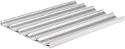 Chicago Metallic 49035 Uni-Lock Baguette/French Bread Pan 5-long perforated - C