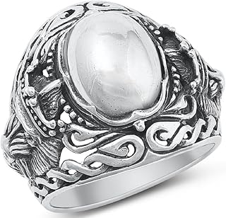 CloseoutWarehouse 925 Sterling Silver King Baboon Ring