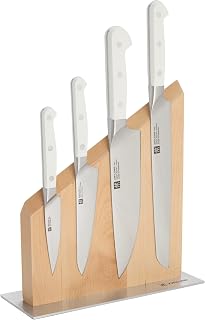 ZWILLING Pro Le Blanc 5-pc Magnetic Knife Block Set - Natural Light Birch