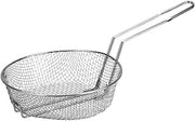 CAC Foodservice Breading Basket CBKR-8M Nickel Plated Medium Mesh 8 inch Diameter
