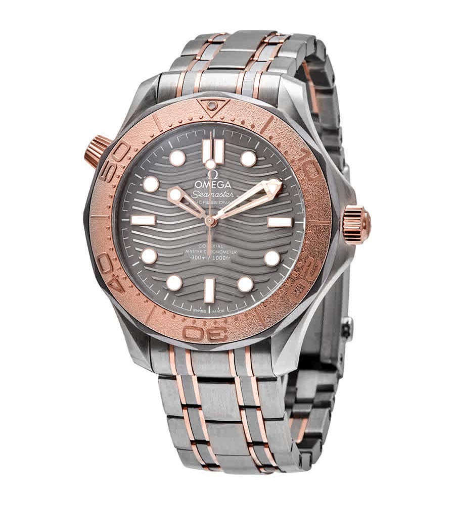 Seamaster Automatic Grey Dial Men's Watch by Omega – Gray, Model 210.60.42.20.99.001