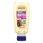 Woodstock Organic Mayonnaise - Squeeze - Case of 12 - 11.25 oz. by Woodstock Farms – 11.25 oz., Pack of 12