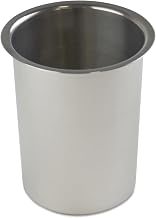 Adcraft BMP-1 1-1/4 qt Capacity, 4-1/8" Diameter x 5-5/8" Depth, Mirror Finish, Stainless Steel Bain Marie
