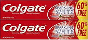 Colgate Sparkling White Cinnamint 4.0 Ounces (2 Pack) Toothpaste