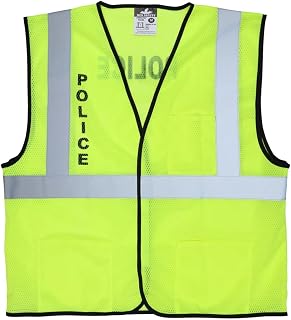 MCR Safety Class 2, Economy, Mesh, Silkscreened Pol - VCL2MLPLCM