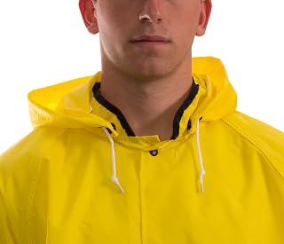 TINGLEY Eagle H21107 Hood, Large, Yellow | Hood only, Detachable hood contains drawcord, Heavy protection, Breathable, Test method ASTM E96