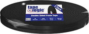 Tape Logic Aviditi Double Sided Foam Mounting Tape, 3/4 Inch x 36 Yards, 1/16 Inch Thick, Black - for Joining, Crafts, Home and Office Use (2 Rolls)