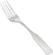 Winco 8 1/2" Silver Stainless Steel Dinner Forks (Set of 12) | Dishwasher safe, Heavyweight design, Great for Main Courses or General Dining Use, Entrees, Salads, Pasta and Table Service