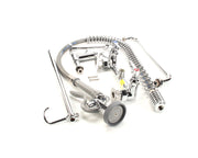 TS Brass Pre-Rinse Unit by T&S Brass – 28"L x 12"W x 38.56"H, Brass, Chrome, Model B-2187