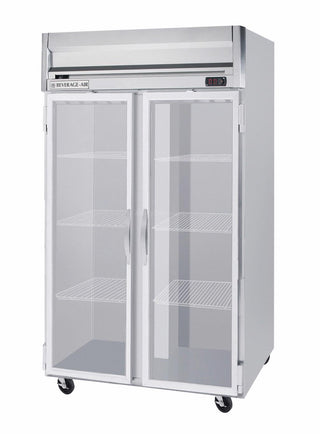 Beverage-Air Horizon Series - Top Mount Reach in Freezer - Two Section - Glass Door - SS EXT by Beverage Air – 49.0 cubic_feet, Model HFP2HC-1G