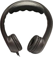 Flex‑Phones Kids Foam Headphones by HamiltonBuhl – 2.35x6.75x6.85, Plastic, KIDS-BLACK, Model HECKIDSBLK
