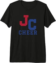 John Curtis Christian School Logo Cheer Premium Tri-Blend T-Shirt