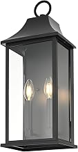 Elegant Lighting Shepard 8" Outdoor Wall Sconce in Black
