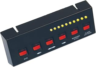 Buyers Products Black Pre-Wired 6-Switch Panel 4-On/Off 2-Momentary (6391206)