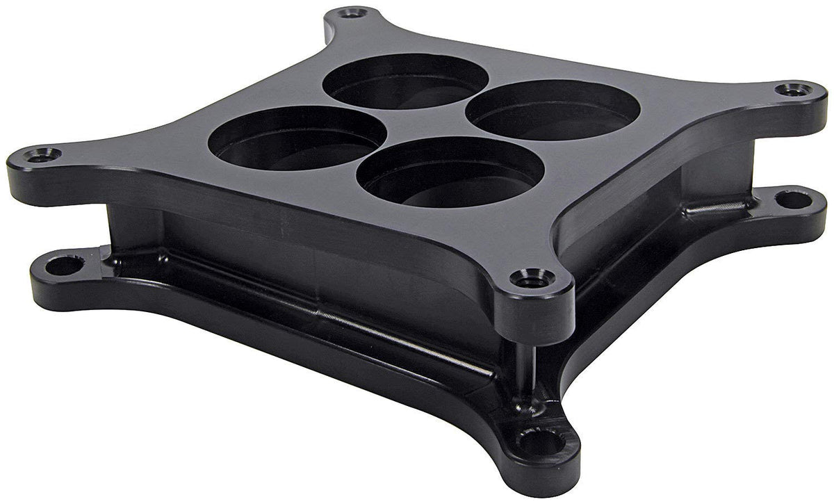Adjustable Angled Carb Spacer by Allstar Performance – Black, Model ALL25977