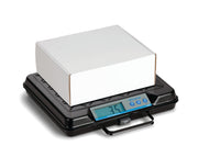 GP250 Portable Electronic Utility Bench Scale by Brecknell – 13.35"L x 12.5"W x 2.19"H, Alloy Steel, Black, Model 816965006731