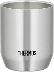 Thermos JDH-280 S Vacuum Insulated Cup, 9.5 fl oz (280 ml), Stainless Steel