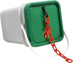 Mr. Chain Plastic Barrier Chain Pail, Orange, 2 in x 160 ft (50013-P)