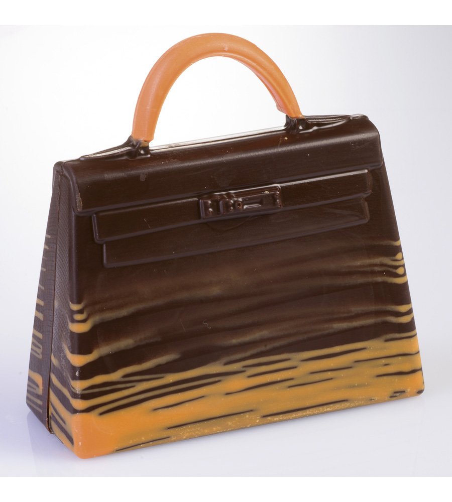 Handbag Chocolate Mold (1) by Martellato – Thermoformed plastic, Transparent, Model 24003