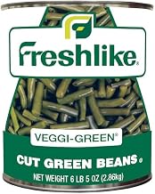 Freshlike Veggie Green Cut Beans - no. 10 can, 6 cans per case