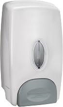Winco SD-100 Manual Soap Dispenser White, Medium
