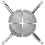 5-1/2 qt Pasta Insert Set by Vollrath – 5-1/2-Quart, 5.2 liters, 18/10 stainless steel, Silver, Model 3158