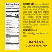 Banana Quick Bread Mix by Krusteaz – 15 Ounce (Pack of 12), Pack of 12
