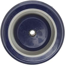 HUBERT Blue Polyurethane Replacement Wheel - 4"Dia