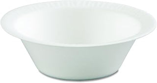 Dart 5BWWC 5-6 oz White Unlaminated Foam Bowl (Case of 1000)