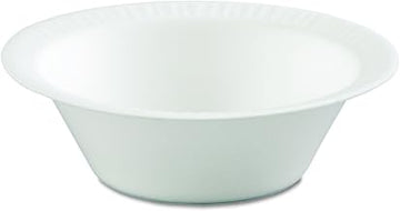 Dart 5BWWC 5-6 oz White Unlaminated Foam Bowl (Case of 1000)