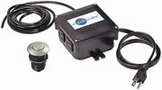 Garbage Disposal Air Switch Kit, Dual Outlet Sink Top Switch Button for All InSinkErator Food Waste Disposer Models, Satin Nickel STS-OOSN