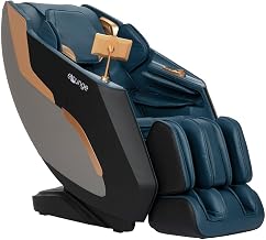 Furnishings Enhance Massage Chair in Navy PU