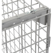 Global Industrial 4' x 2' x 3' / Gray / Industrial Storage Lockers