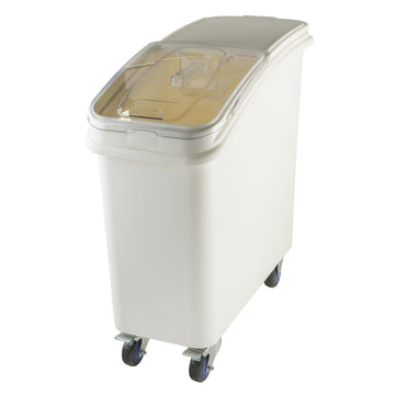 21 Gallon Clear Ingredient Bin by Winco – 21 Gallon, 21.0 gallons, Polycarbonate (PC), Ivory, Model IB-21