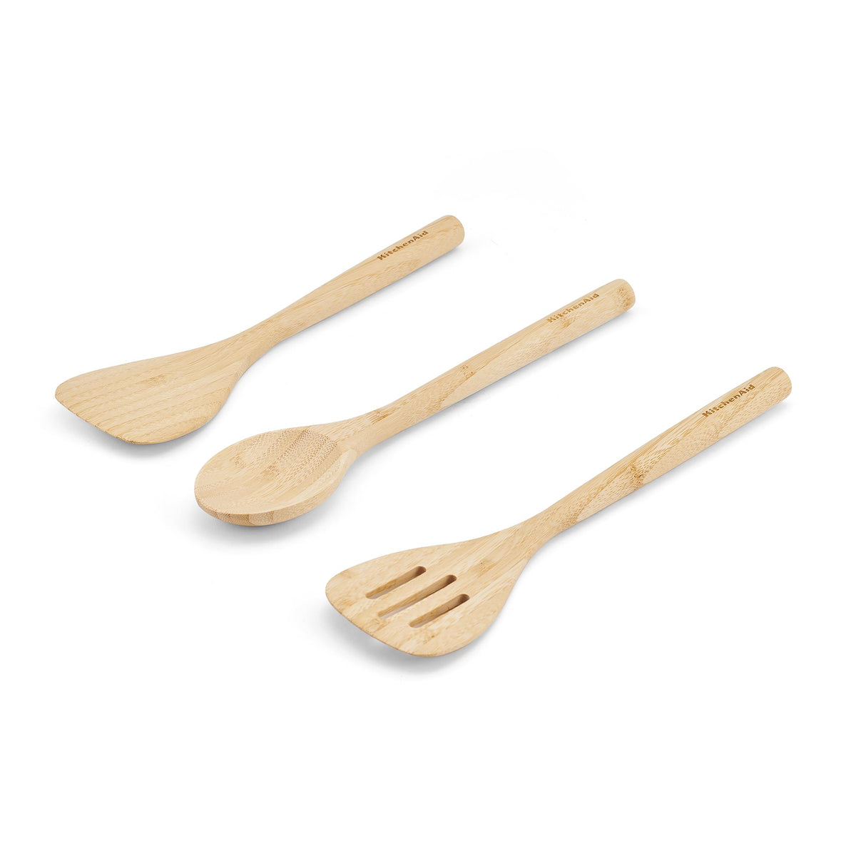 Bamboo Tool Set by KitchenAid – 3-Piece, Bamboo, Model KQ660OHBBA