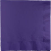 Creative Converting Napkins, 6.5" x 6.5", Purple
