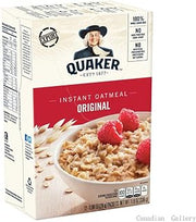Quaker Instant Oatmeal Regular Oats 10 pk (Pack of 12)