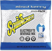 Sqwincher Electrolyte Powder, Mixed Berry Mix, 23.83 oz Packet, 32 Pack